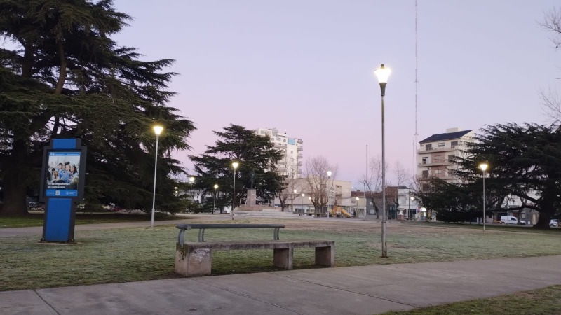 Comenz otro mini ciclo de muy bajas temperaturas en Olavarra